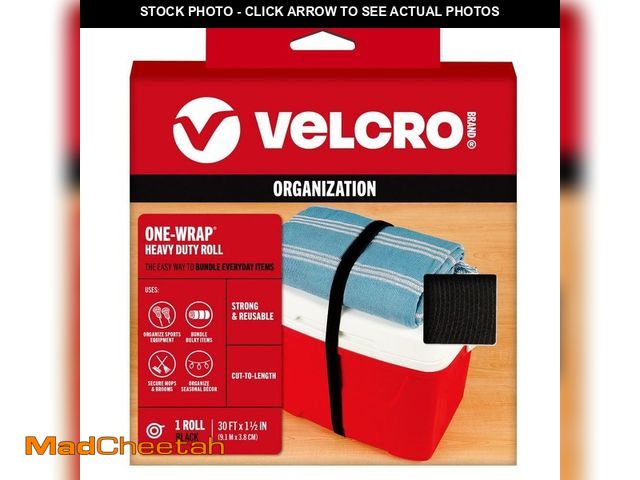 Lot 74-14329384 - VELCRO 30 ft. x 1-1/2 in. One-Wrap Strap - UNUSED