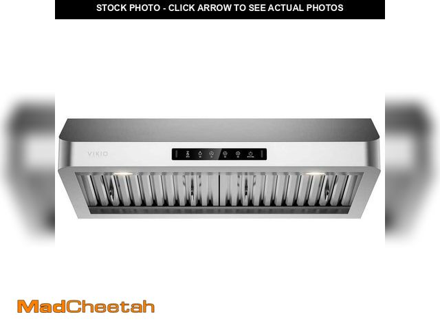 Lot 74-14216329 - VIKIO 30 in. 900CFM Ducted Under Cabinet Range Hood in Stainless Steelwith Gesture Control and Safe ...