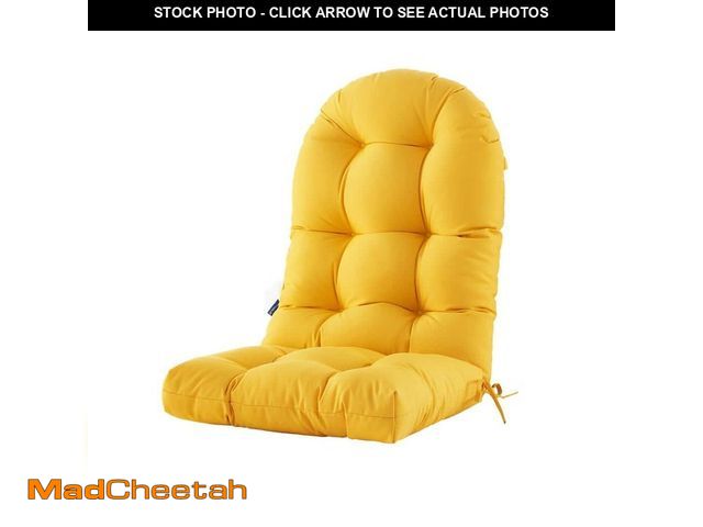 Lot 74-12558287 - BLISSWALK Patio Chair Cushion for Adirondack High Back Tufted Seat Chair Cushion Outdoor 48 in. x 21...