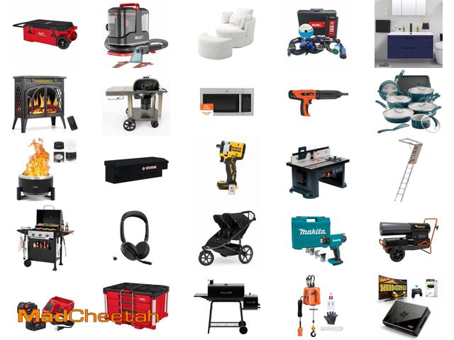 MadCheetah Sturgis - SPECIAL SCHEDULE THIS WEEK - Overstock, Returns - Baby, Home, Tools & Home Improvement, Furniture, Health & Beauty, Electronics, Kitchen, Computers, Toys, Sports and More! - December 24, 2025