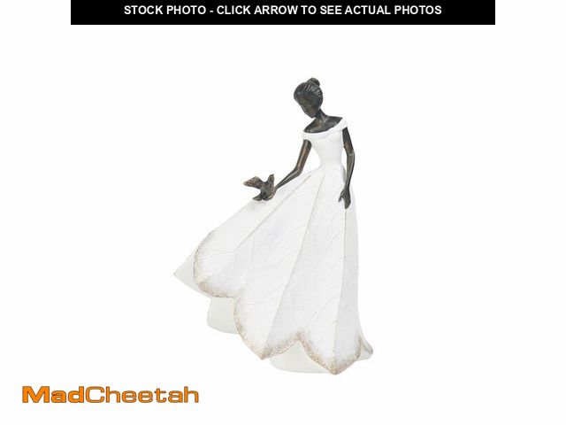 Lot 74-14476355 - Guichifun Fairy Statue, White, 5.5 x 3.25 x 8 Inch - UNUSED