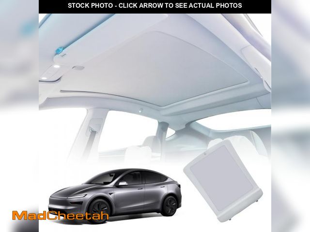 Lot 74-12515829 - *SEE DETAILS* Autekcomma Power Sunshade Roof for Tesla Model Y Juniper 2025 Automatic Retractable Su...