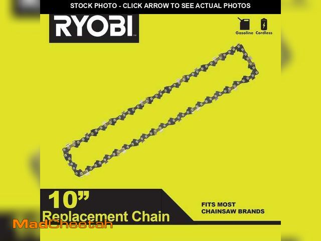 Lot 74-14609911 - RYOBI 10 in. 0.043-Gauge Replacement Chainsaw Chain, 40 Links (Single-Pack) RY10C1 - UNUSED