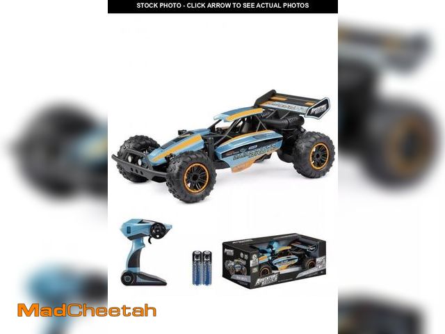 Lot 74-12422982 - Adventure Force (1:8) Baja Brute Battery Remote Control Ice Blue Buggy  60821U Child - USED