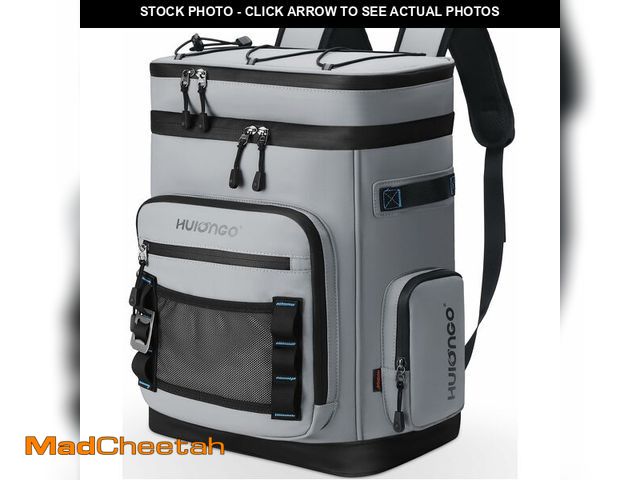 Lot 74-14268360 - Hulongo Large Waterproof Insulated Cooler Backpack for Men &amp; Women, Leak Proof Cooler Backpack f...