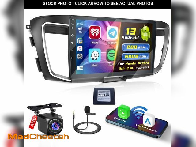 Lot 74-12837300 - [2+64GB] Android Car Stereo for Honda Accord 9th (Auto A/C) 2013-2015 with Wireless Carplay Android ...