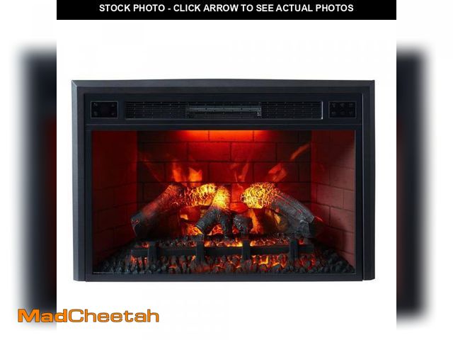 Lot 74-12145652 - 35 in. Ventless Electric Fireplace Insert - UNUSED