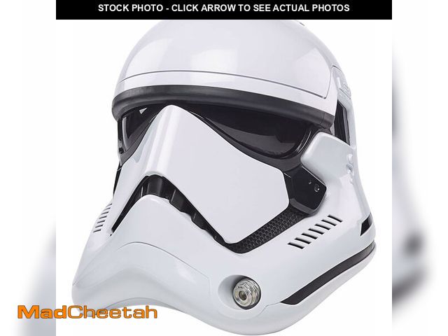 Lot 74-12760497 - STAR WARS The Black Series First Order Stormtrooper Premium Electronic Helmet, The Last Jedi Rolepla...