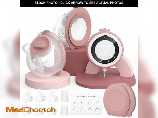 Lot 74-12439645 - Momcozy Breast Pump V1 Pro Hospital-Grade, Hands-Free &amp; Portable Wearable Pump, Upgraded Electri...