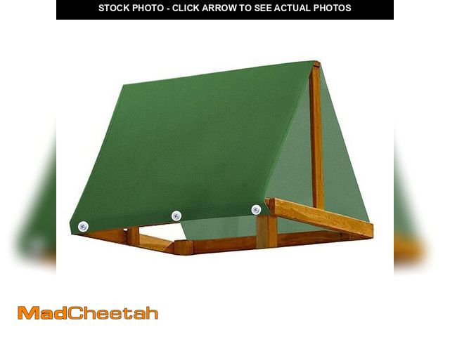 Lot 74-14214016 - Swing Set Canopy Replacement Cover, 43" x 90" (109 x 228 cm) 600D Oxford Cloth with PVC Coating, Out...