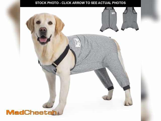 Lot 74-14266410 - Dog Recovery Suit for Hid Leg, Soft Stretchy Pants for Hip Thigh Wound Protective Sleeves to Prevent...