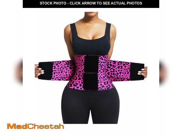 Lot 74-14059244 - FeelinGirl Workout Waist Trainer Cincher Corset Shaper Tummy Slimmer Plus Size for Women Rose Leopar...