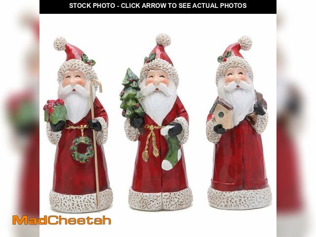 Lot 74-12712859 - Hodao Santa Claus Decorative Figurine - Home Decor - Autumn Thanksgiving - Handcrafted - Perfect Cho...
