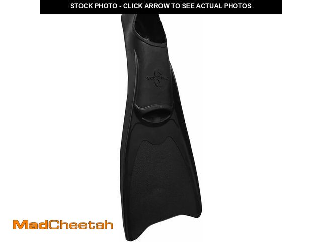 Lot 74-14349016 - SCUBAPRO Rubber Full Foot Diving Fin (Small, Black) - USED