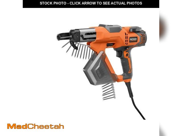 Lot 74-13133824 - RIDGID 3 in. Drywall and Deck Collated Screwdriver - USED