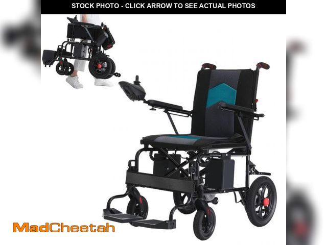 Lot 74-12242865 - Electric Wheelchair,All Terrain Motorized Wheelchair for Seniors,Long Range Lightweight Foldable Ele...