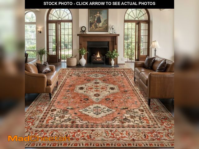 MadCheetah.com - Lot 74-13630652 - Tangsoo Boho Rug 5x7 Washable Area ...