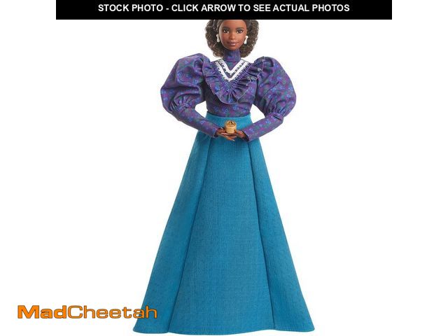 Lot 74-13712446 - Barbie Inspiring Women Doll, Madam C.J. Walker Wearing Puff Sleeve Blouse, Full-Length Skirt &amp; A...