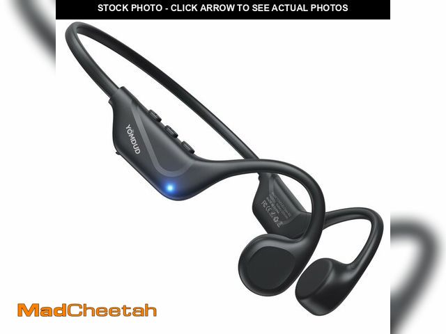 Lot 74-13632254 - Yomdud Bone Conduction Headphones,Open Ear Headphones,Wireless Headphones with Mic,Bluetooth 5.4,10H...