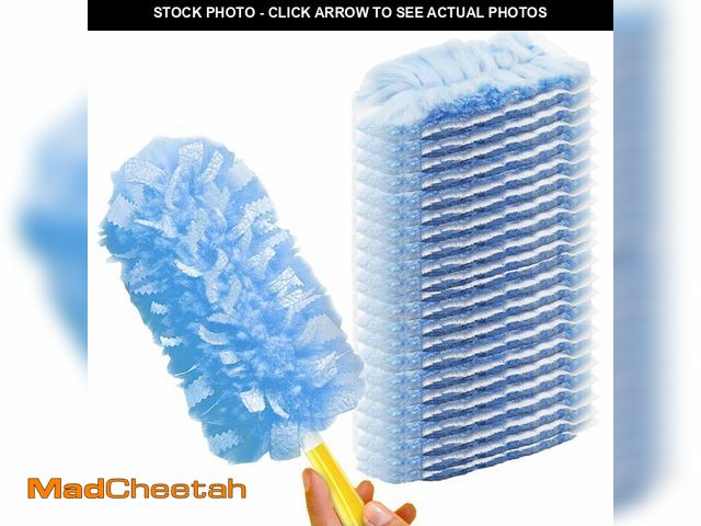 Lot 74-13714152 - Duster Refill for Swiffer Duster, 30 Count Heavy Duty 2 Side 360ÃÂ° Duster Refills with 1 Handle, 4...