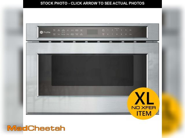 Lot 74-13691074 - GE Profile 24 in. 1.2 cu. ft. Microwave Drawer Oven in Stainless Steel with Sensor Cook and Sensor R...