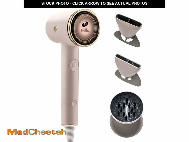 Lot 74-12717613 - T3 Aire IQ Hair Dryer Kit with Quick Dry Concentrator, Style Concentrator, Diffuser &amp; Dryer Stan...