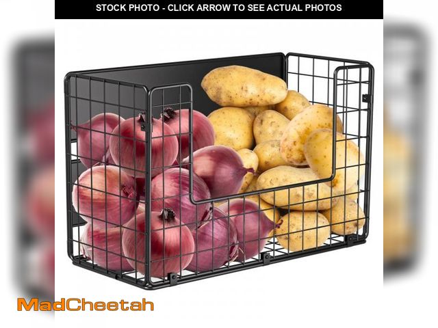 Lot 74-12117772 - Magnetic Shelf for Fridge, Fruit Potato &amp; Onion Storage Bins, Pantry Organizers &amp; Storage, L...