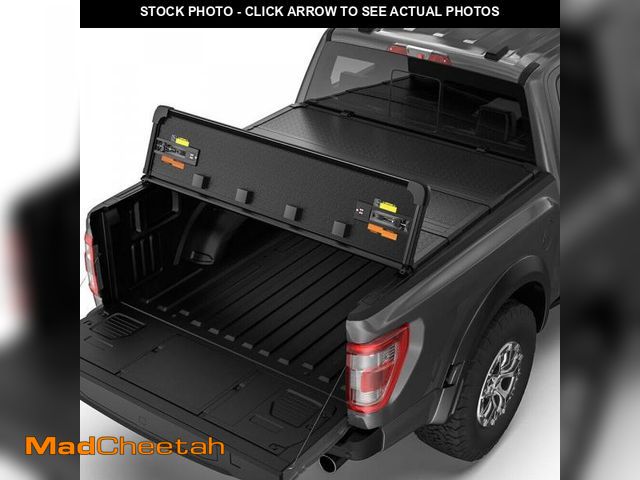 Lot 74-12106032 - Hard 4 Fold Truck Bed Tonneau Cover for 2019-2023 Chevy Silverado/GMC 1500 5.8 Ft Bed, All Weather -...