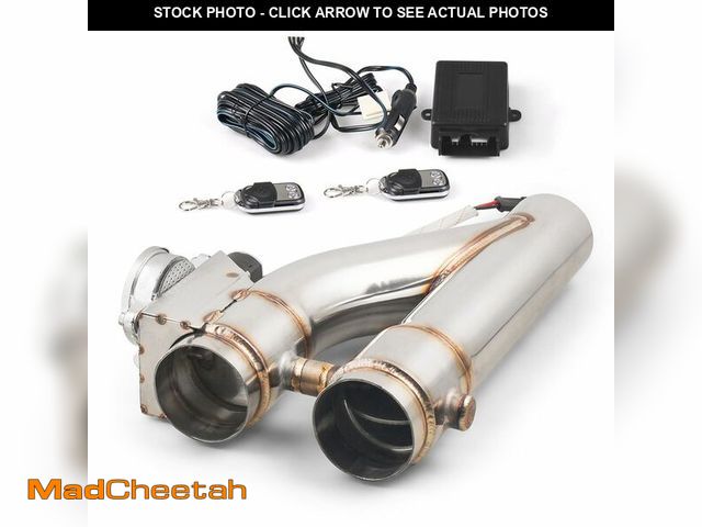 Lot 74-13330058 - Universal 2.5 Inch Stainless Steel Exhaust Pipe Kit - UNUSED