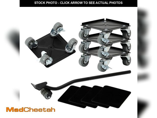 Lot 74-13541079 - BSTCYZL Furniture Movers with Wheels &amp; Furniture Lifter Set, 360ÃÂ° Rotation Wheels Double Bear...