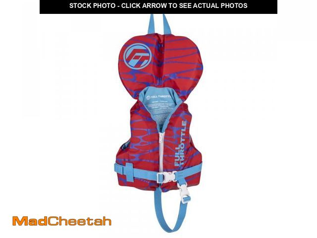 Lot 74-12436236 - Full Throttle Infant Nylon Life Jacket, Red - USED