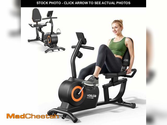 Lot 74-12722241 - YOSUDA Recumbent Exercise Bike for Adults with 16-Level Resistance and 350LB Capacity - UNUSED