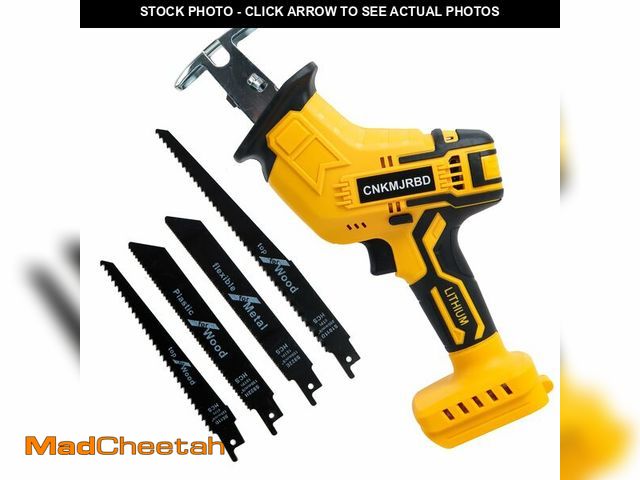 Lot 74-12434658 - Cordless Reciprocating Saw Compatible With Dewalt 20V Max Battery(NO Battery), Power Recipro Saw,0-3...