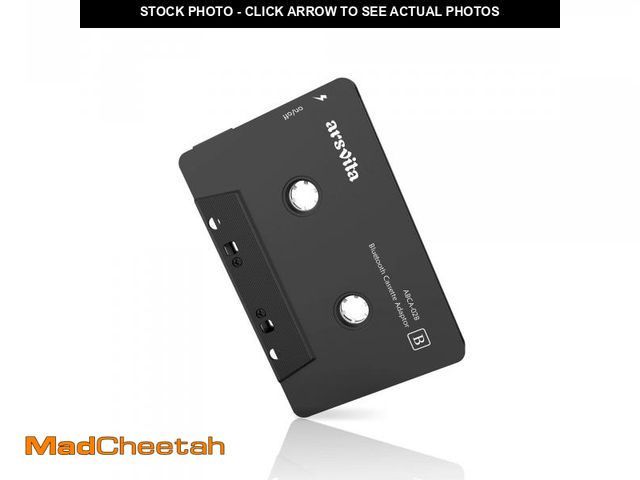 Lot 74-11546556 - arsvita Car Audio Bluetooth Wireless Cassette Receiver, Tape Player Bluetooth 5.0 Cassette Aux Adapt...