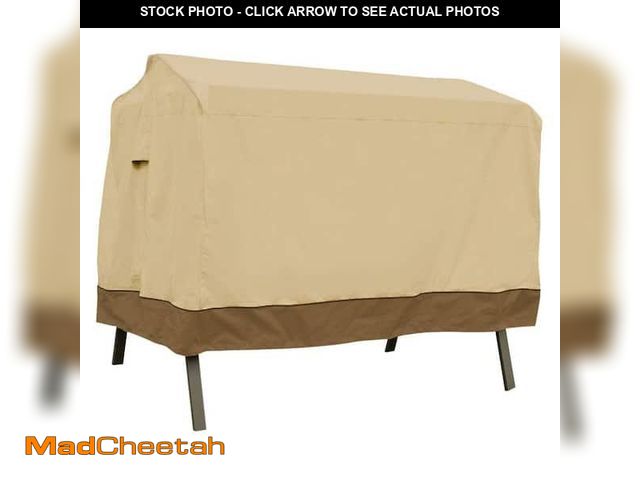 Lot 74-12424612 - Classic Accessories Veranda 2-Seater Canopy Swing Cover - UNUSED