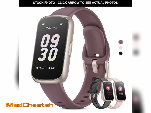 Lot 74-14432720 - TIFOZEN Health Fitness Tracker Smart Watch with 24/7 Heart Rate, Blood Oxygen, Sleep Tracker, Pedome...