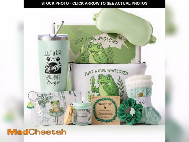 Lot 74-14147522 - Frog Gifts for Women, 10pcs Cute Frog Stuff Birthday Gifts for Frog Lover, Unique Christmas Gifts fo...
