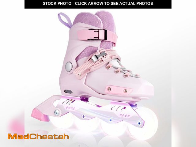 Lot 74-13548893 - SWAY Adjustable Inline Skates for Kids, Teens and Adults, All Wheels Light Up High Performance Rolle...