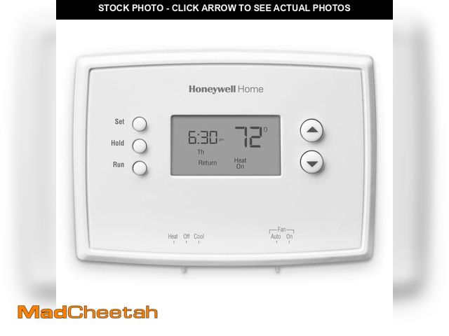 Lot 74-12559903 - Honeywell Home 1-Week Programmable Thermostat with Digital Display - UNUSED