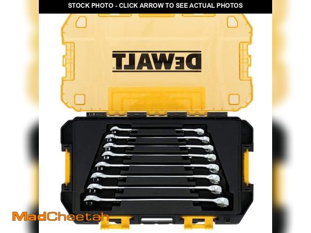 Lot 74-14596734 - DEWALT TOUGHSERIES Metric Combination Wrench Set (8-Piece) DWMT45426 - UNUSED