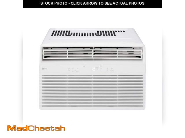 Lot 74-14327875 - LG 8,000 BTU 115-Volt Window Air Conditioner Unit Cools 350 sq. ft. with Remote and Dehumidifier in ...