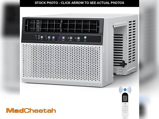 Lot 74-14222653 - COWSAR 10,000 BTU (6,300 BTU DOE) 120-Volt Window Air Conditioner w/Dehumidifier and Remote Control ...