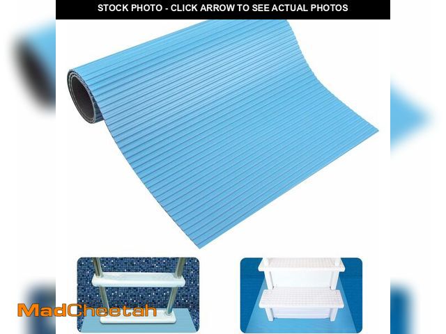 Lot 74-14284404 - SWIMLINE HYDROTOOLS Protective Pool Ladder Mat for Above Ground Pools Ã¢â¬â Safety &amp; Stabilit...