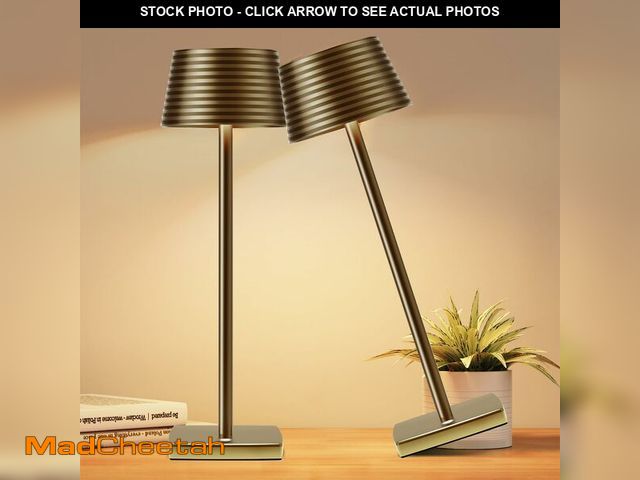 Lot 74-12707705 - YIBEN 2Pack Cordless Table Lamps Rechargeable,Battery 6000mAh LED Portable Lights for Outdoor/Patio/...