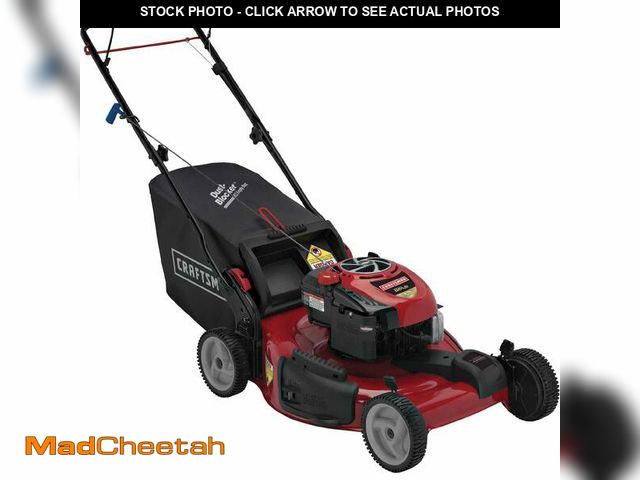 Lot 74-14085463 - Craftsman Gold 6.75 Lawn Mower 190cc Self Propelled(MISSING BAG)  - USED