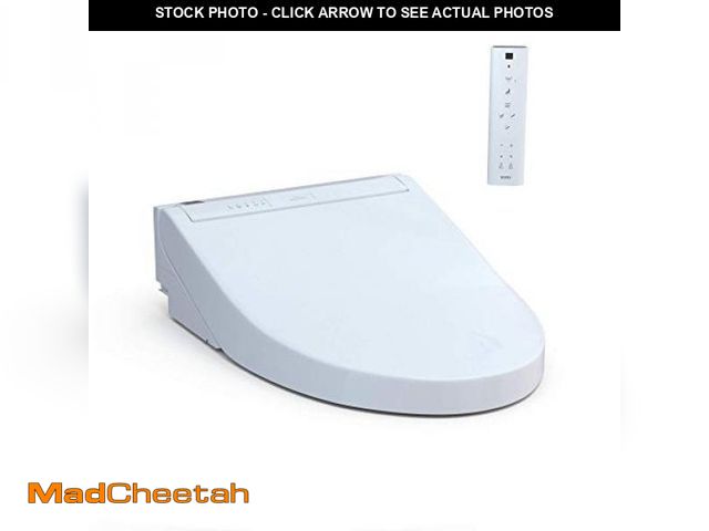 Lot 74-12167920 - TOTO SW3084#01 WASHLET C5 Electronic Bidet Toilet Seat with PREMIST and EWATER+ Wand Cleaning, Elong...