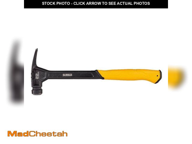 Lot 74-12853224 - DEWALT 22 oz. Steel Framing Hammer - USED