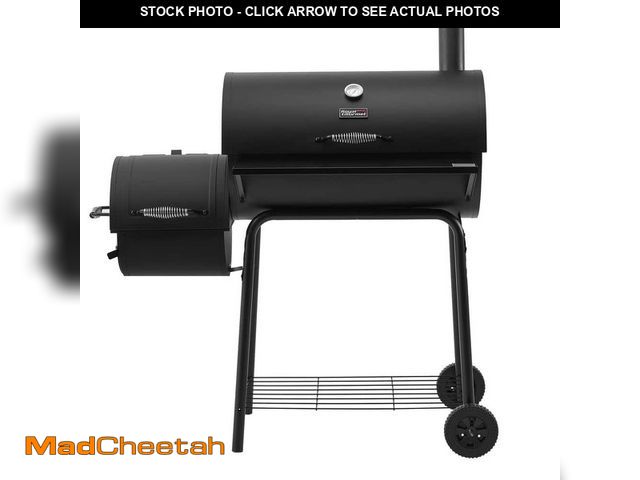 Lot 74-12558751 - Royal Gourmet 30 in. Charcoal Grill with Offset Smoker - UNUSED