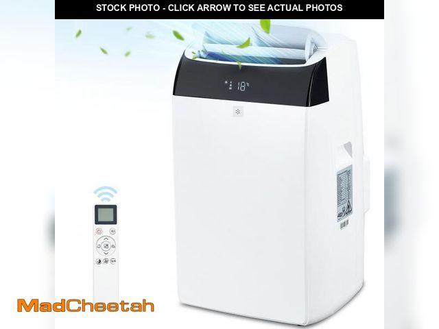 Lot 74-12105691 - Garvee Portable Air Conditioner 3 in 1 with Remote Cool &amp; Dual Motors &amp; Auto Swing, 14000 BT...