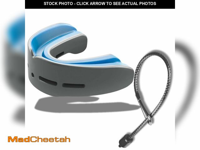 Lot 74-14272230 - Shock Doctor Adult Nano Double Mouthguard (Carbon) - USED